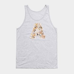 cat letter A(the cat forms the letter A) Tank Top